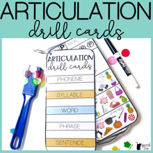 Load image into Gallery viewer, Articulation Drill Cards: Multi-leveled in All Positions
