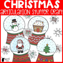 Load image into Gallery viewer, Christmas Articulation Stuffer Craft
