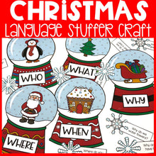 Load image into Gallery viewer, Christmas Language Stuffer Craft
