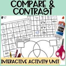 Load image into Gallery viewer, Compare &amp; Contrast Interactive Activity Unit for Speech Therapy
