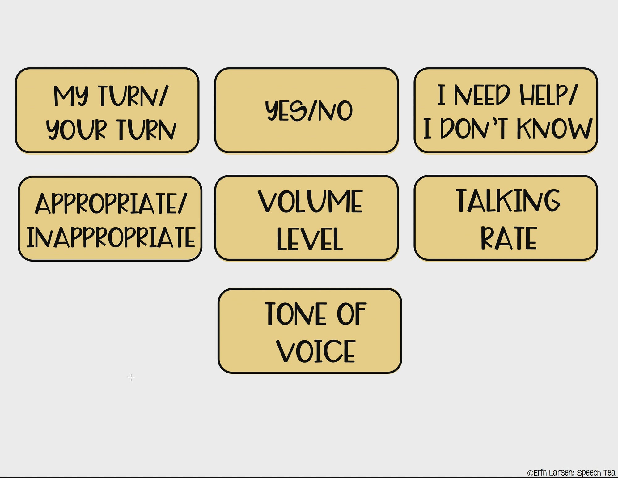 Speech Therapy Visuals: Digital and Print