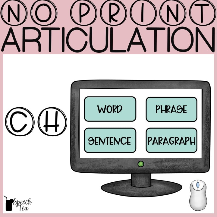 No Print CH Articulation