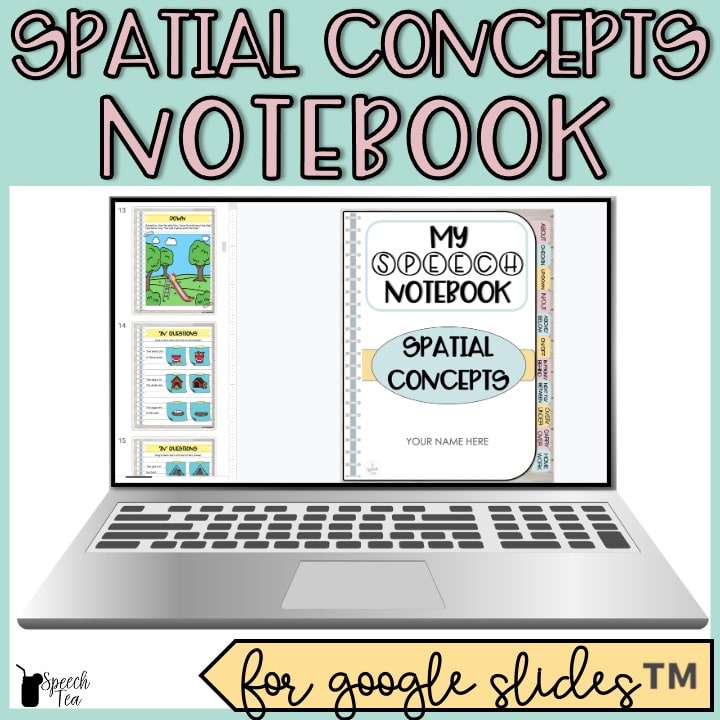 Spatial Concepts Digital Interactive Notebook