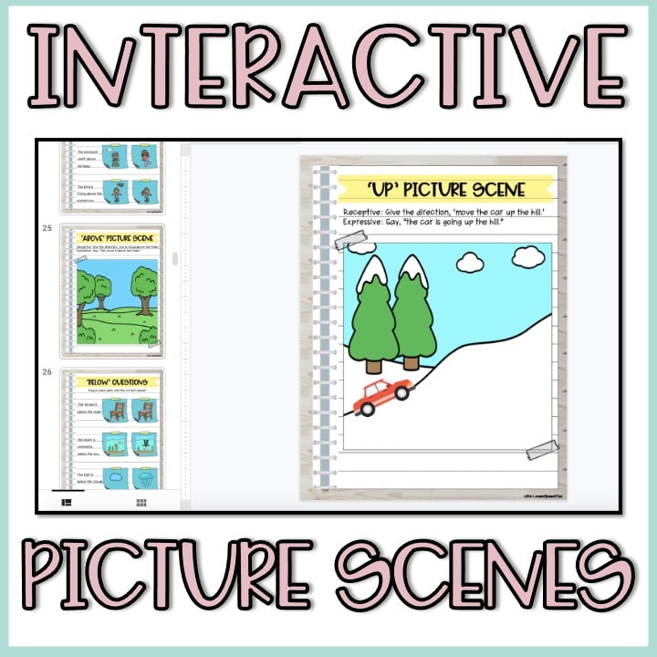 Spatial Concepts Digital Interactive Notebook