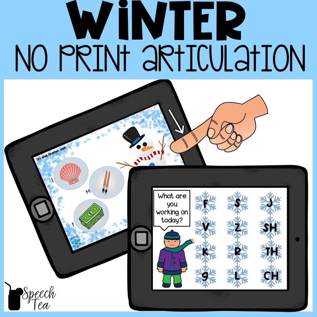 No Print Winter Articulation