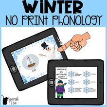 Load image into Gallery viewer, No Print Winter Phonological Processes
