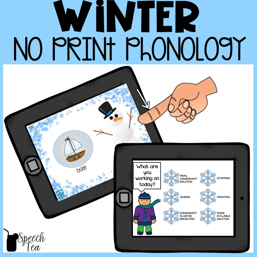 No Print Winter Phonological Processes